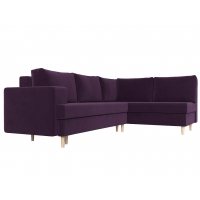 Угловой диван Сильвана велюр (фиолетовый)  - Изображение 5